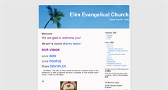 Desktop Screenshot of elim-paris.org